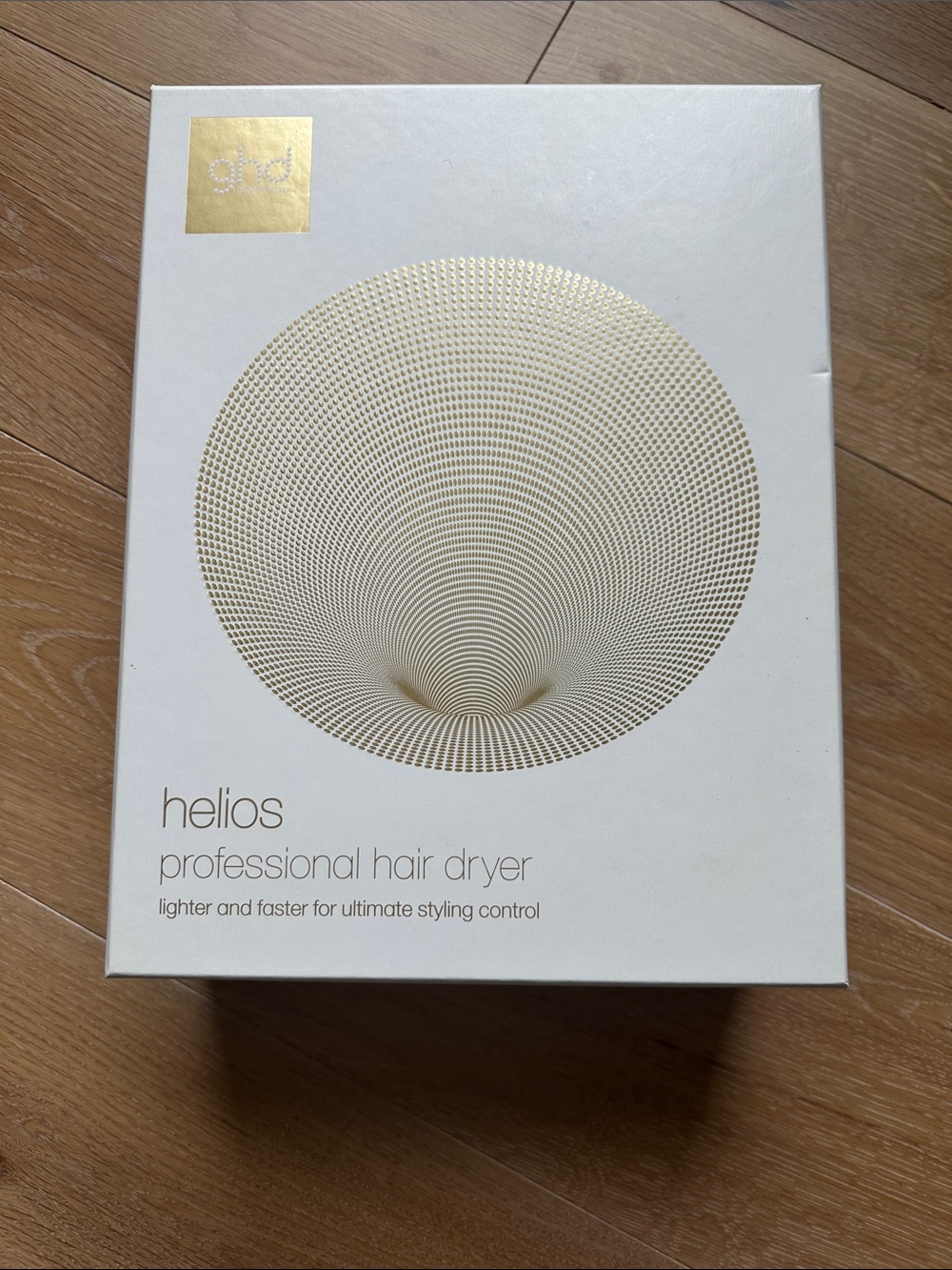 ghd Helios Professional Hair Dryer - White & Gold Box